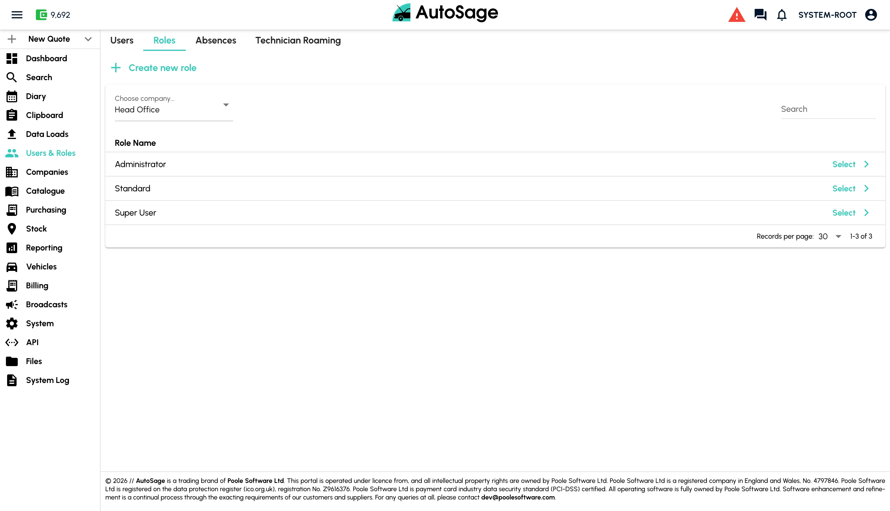 Set up users and technicians - step 7